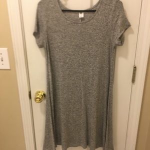 Gently Used Old Navy Grey T-Shirt Dress